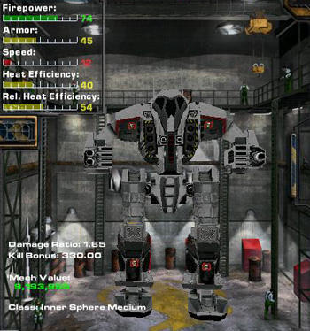 MechWarrior 4: Mercenaries - Medium 'Mechs